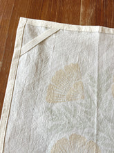Load image into Gallery viewer, Green and Gold Floral Tea Towel