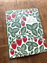 Load image into Gallery viewer, "You Are The Sweetest," Greeting Card: Single Card