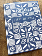 Load image into Gallery viewer, "Happy Birthday," Greeting Card: Single Card