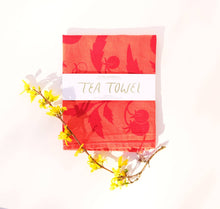 Load image into Gallery viewer, Tomato Tea Towel - Bestselling Bright Absorbent Linen