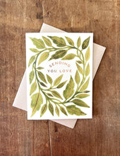 Load image into Gallery viewer, "Sending You Love," Greeting Card: Single