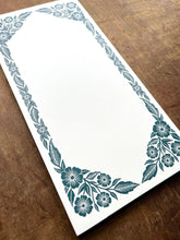 Load image into Gallery viewer, Teal Border Market Pad