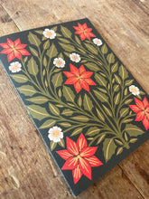 Load image into Gallery viewer, Poinsettia Holiday Card: Single