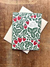 Load image into Gallery viewer, "You Are The Sweetest," Greeting Card: Single Card