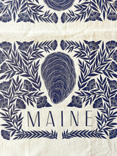 Load image into Gallery viewer, Maine Oyster Tea Towel