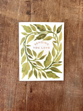 Load image into Gallery viewer, "Sending You Love," Greeting Card: Single
