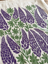 Load image into Gallery viewer, Maine Lupines Tea Towel