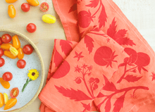 Load image into Gallery viewer, Tomato Tea Towel - Bestselling Bright Absorbent Linen