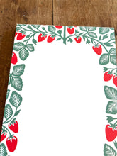 Load image into Gallery viewer, Strawberry Notepad