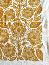 Load image into Gallery viewer, Sunflower Tea Towel
