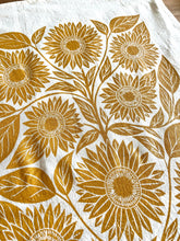 Load image into Gallery viewer, Sunflower Tea Towel
