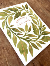 Load image into Gallery viewer, "Sending You Love," Greeting Card: Single

