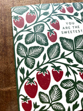 Load image into Gallery viewer, "You Are The Sweetest," Greeting Card: Single Card
