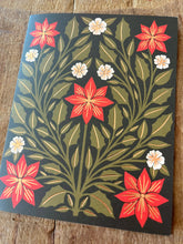 Load image into Gallery viewer, Poinsettia Holiday Card: Single
