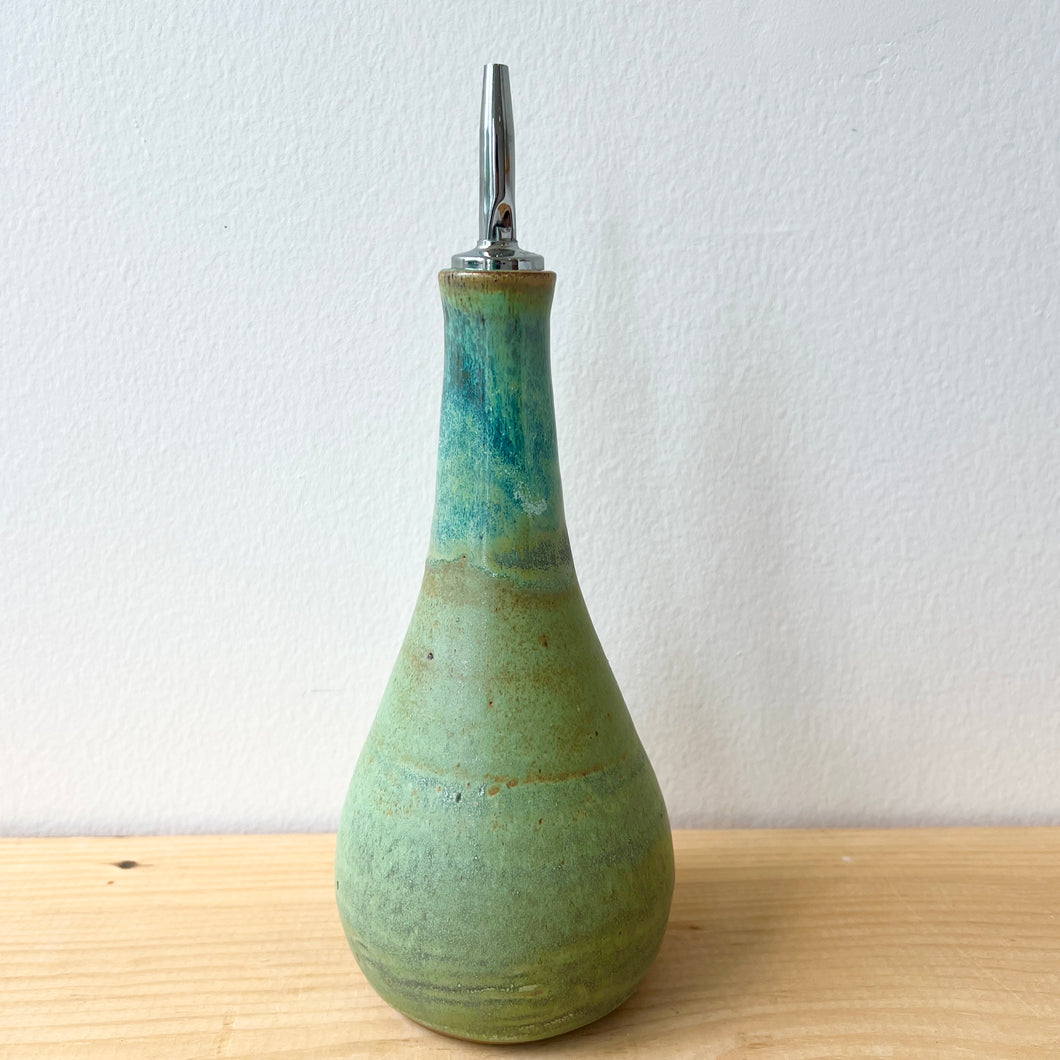 Olive Oil Cruet-Lichen