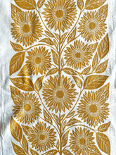 Load image into Gallery viewer, Sunflower Tea Towel
