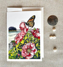 Load image into Gallery viewer, Whispering roses card: 5" x 7"
