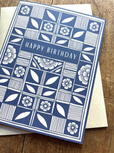 Load image into Gallery viewer, "Happy Birthday," Greeting Card: Single Card
