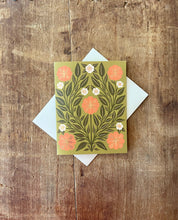 Load image into Gallery viewer, Olive Floral Greeting Card: Single

