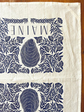Load image into Gallery viewer, Maine Oyster Tea Towel
