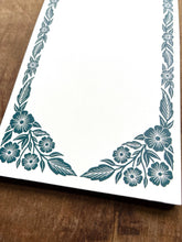 Load image into Gallery viewer, Teal Border Market Pad
