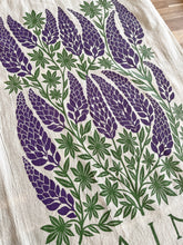 Load image into Gallery viewer, Maine Lupines Tea Towel

