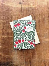 Load image into Gallery viewer, "You Are The Sweetest," Greeting Card: Single Card
