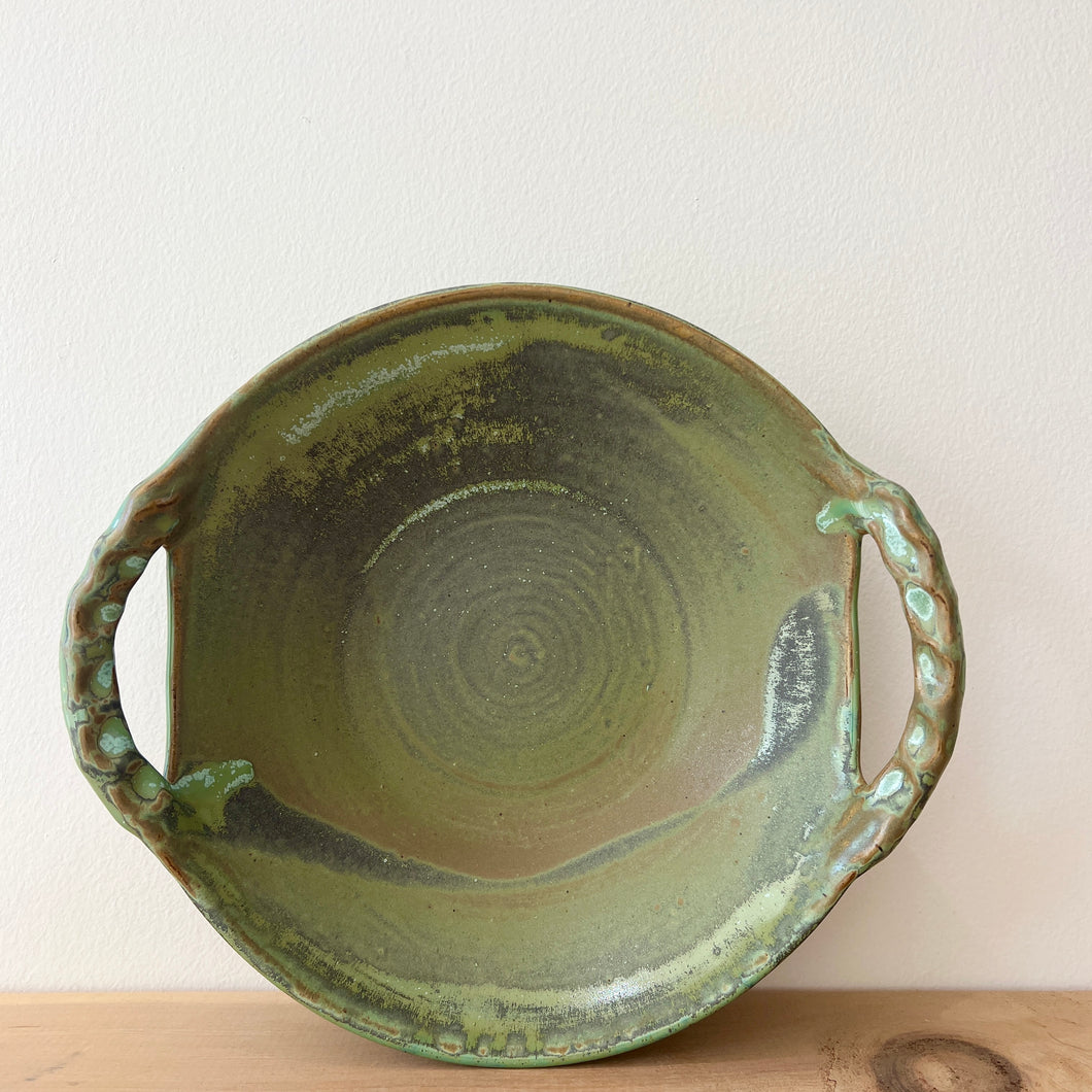 Serving Plate-Lichen