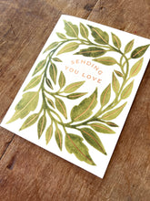 Load image into Gallery viewer, "Sending You Love," Greeting Card: Single
