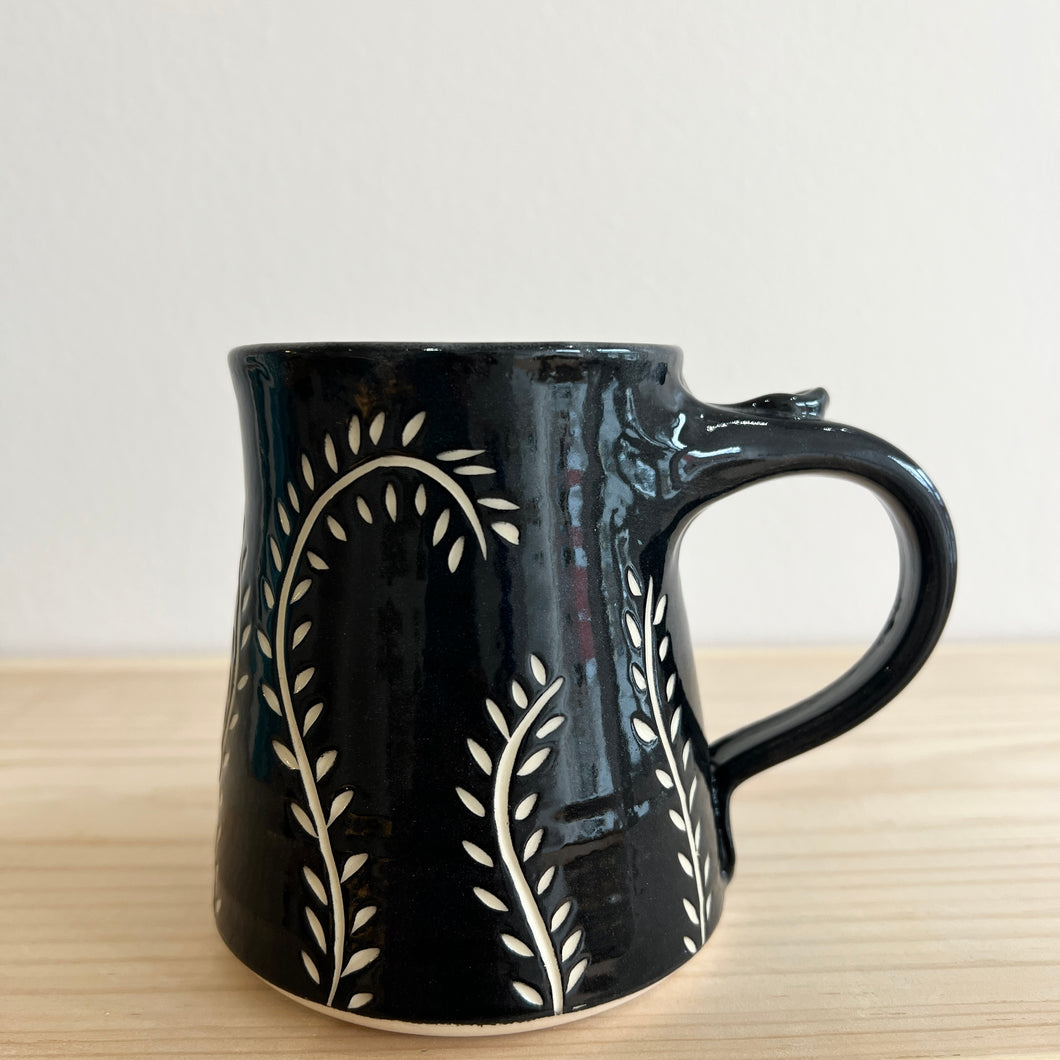 Black and White Mug-Vines