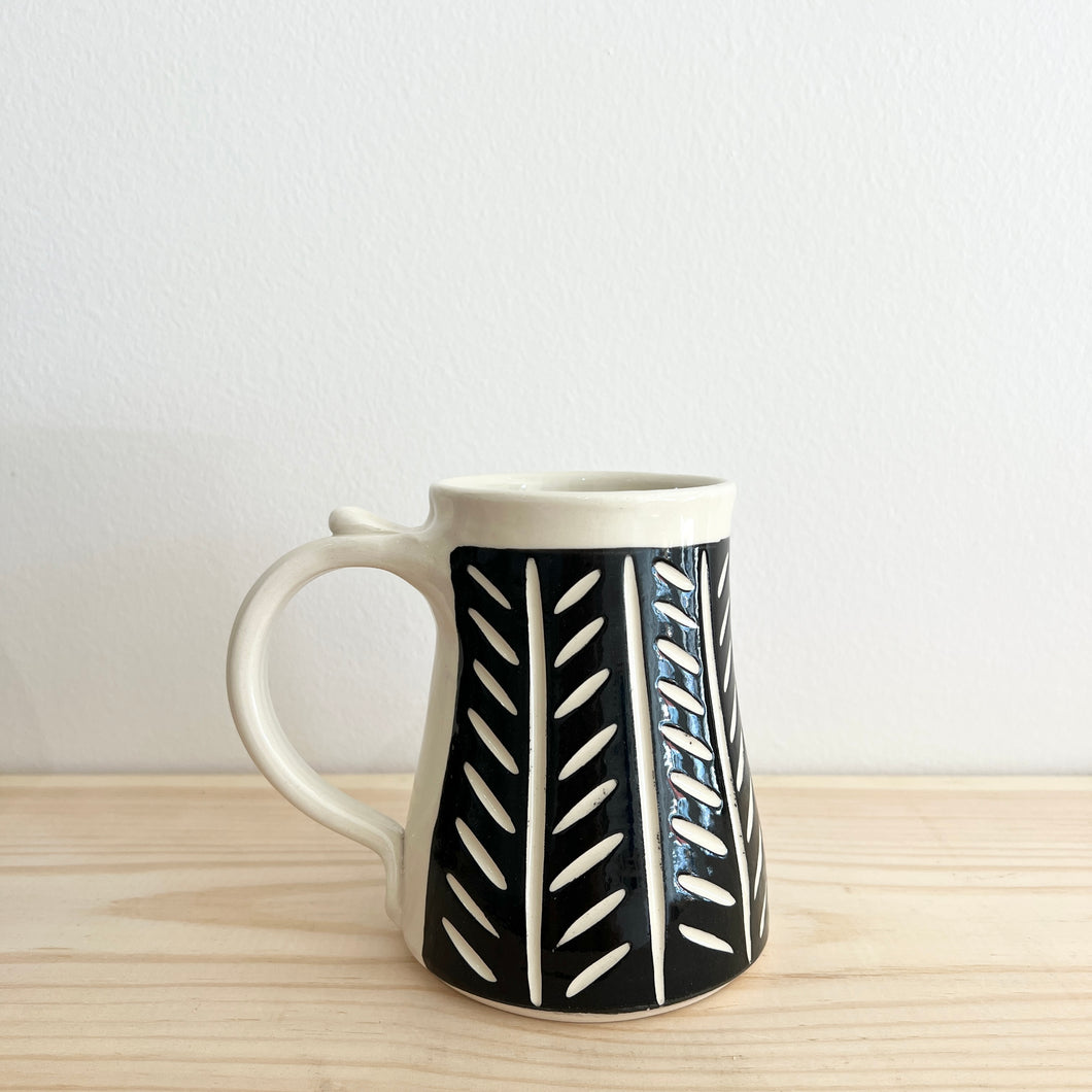 Large Mug-Herringbone
