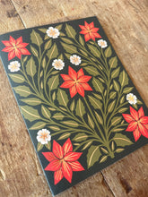 Load image into Gallery viewer, Poinsettia Holiday Card: Single
