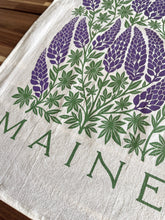 Load image into Gallery viewer, Maine Lupines Tea Towel
