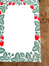 Load image into Gallery viewer, Strawberry Notepad
