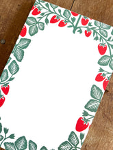 Load image into Gallery viewer, Strawberry Notepad
