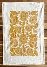Load image into Gallery viewer, Sunflower Tea Towel
