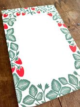 Load image into Gallery viewer, Strawberry Notepad

