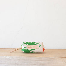 Load image into Gallery viewer, Clam Shell Zipper Pouch-Kelly Lemon Tree
