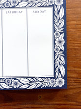 Load image into Gallery viewer, Weekly View Notepad

