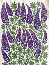 Load image into Gallery viewer, Maine Lupines Tea Towel
