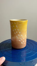 Load and play video in Gallery viewer, Yellow Ombré Cup-Dashes
