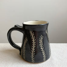 Load image into Gallery viewer, Black and White Mug-Vines
