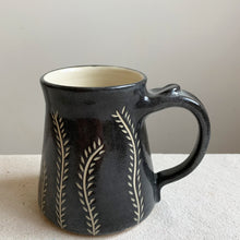 Load image into Gallery viewer, Black and White Mug-Vines
